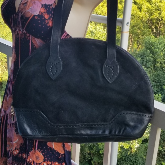 Salvatore Ferragamo Suede Leather Shoulder Bag - Picture 2 of 8